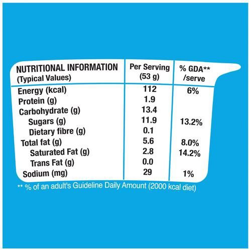 Kwality Walls Shameless Vanilla Tub, 700 ml